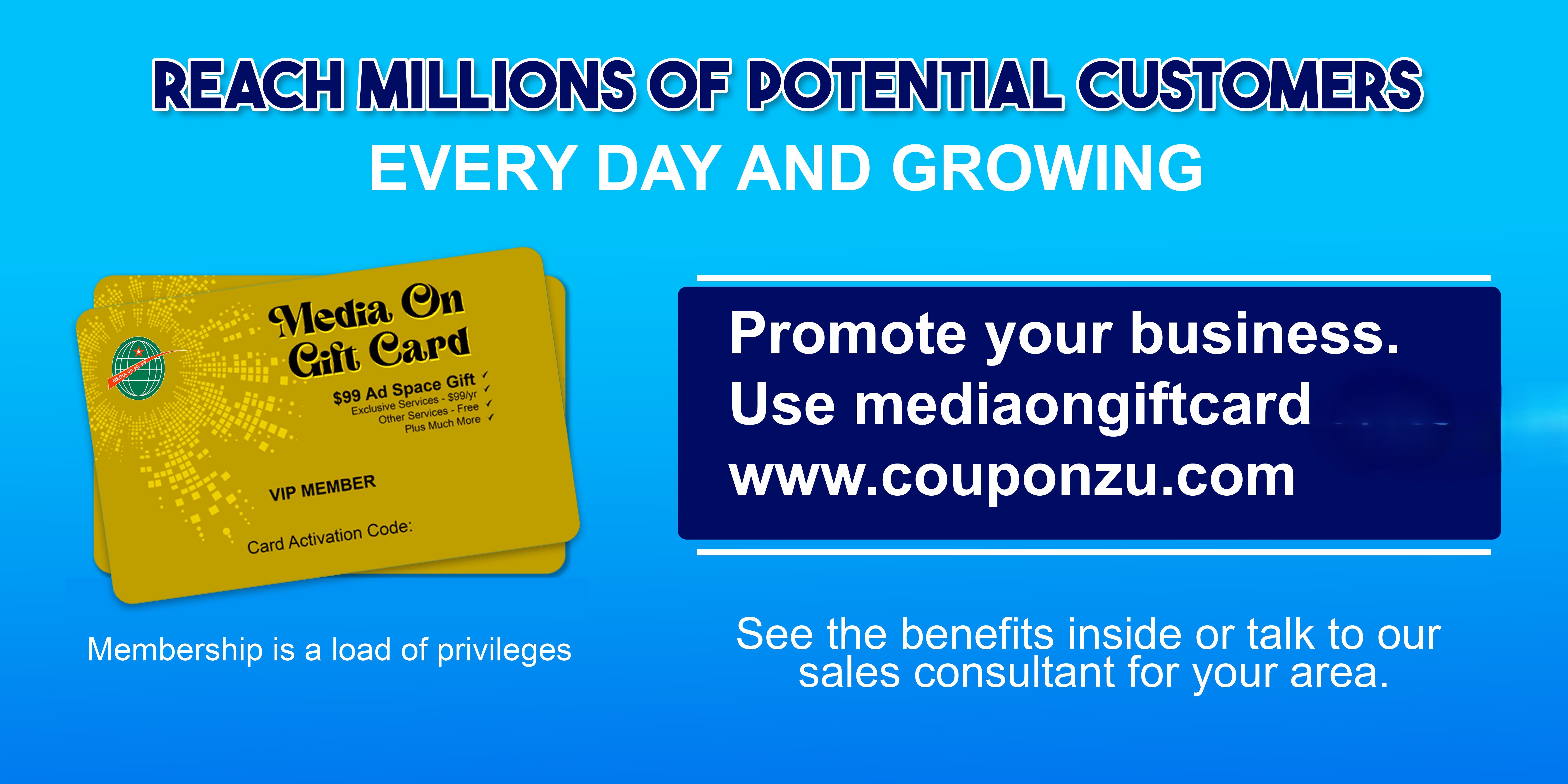 advertise your business to millions, couponzu.com, dmarketgurus.com